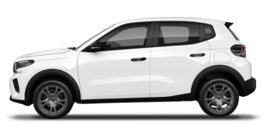 Also available in private lease Citroën C3
