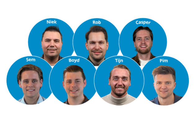 Teamfoto private lease